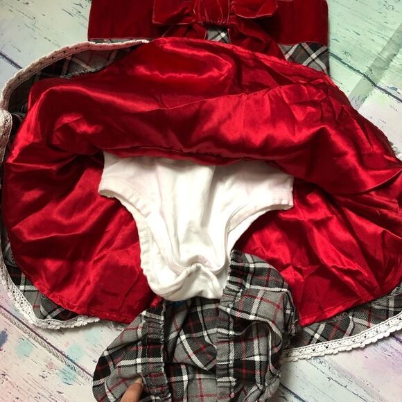 Children’s place Christmas Holiday Plaid Dress Set - Picture 8 of 8